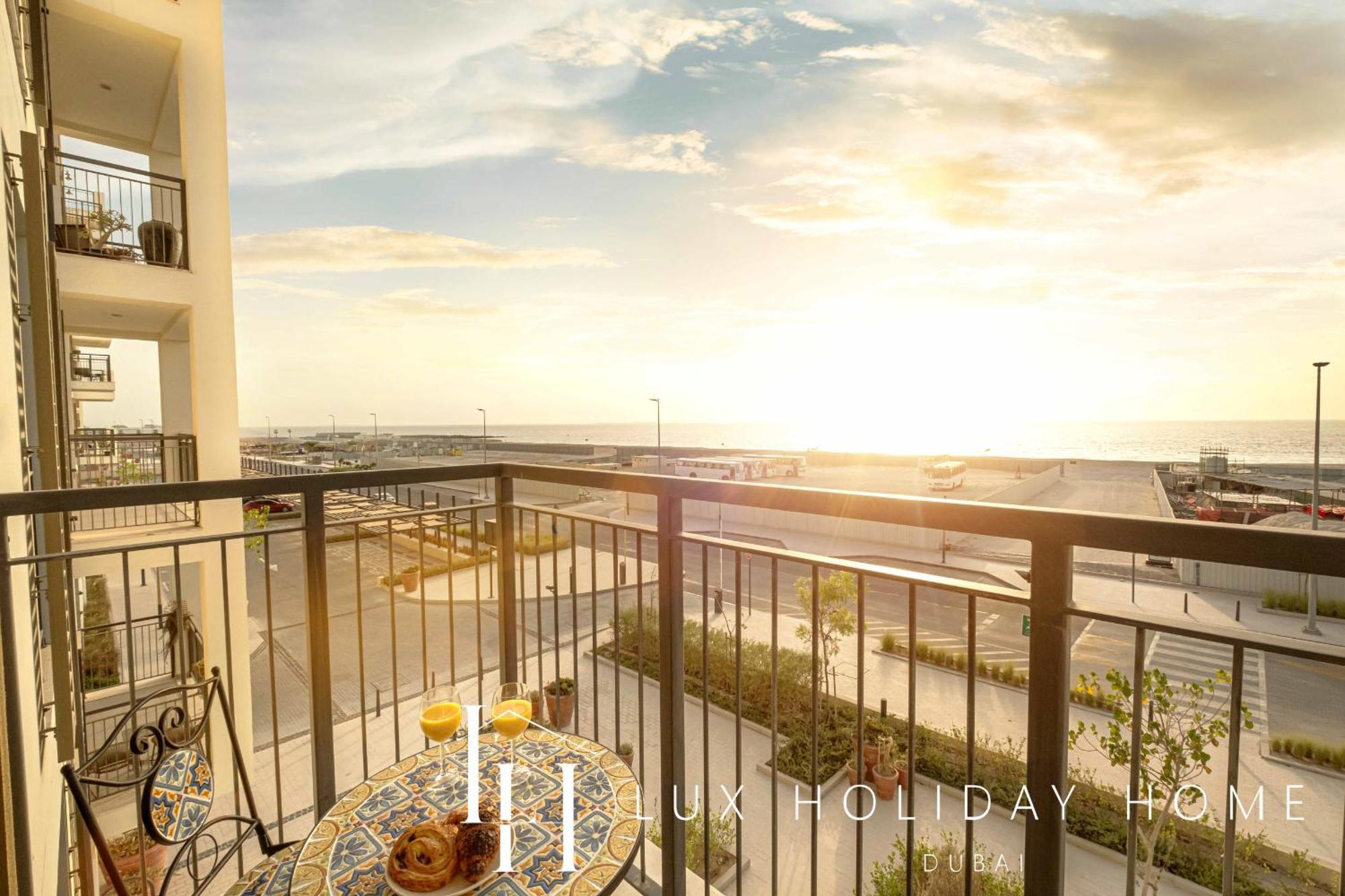 Lux - The La Mer Sea View Suite 3 Dubai Eksteriør bilde